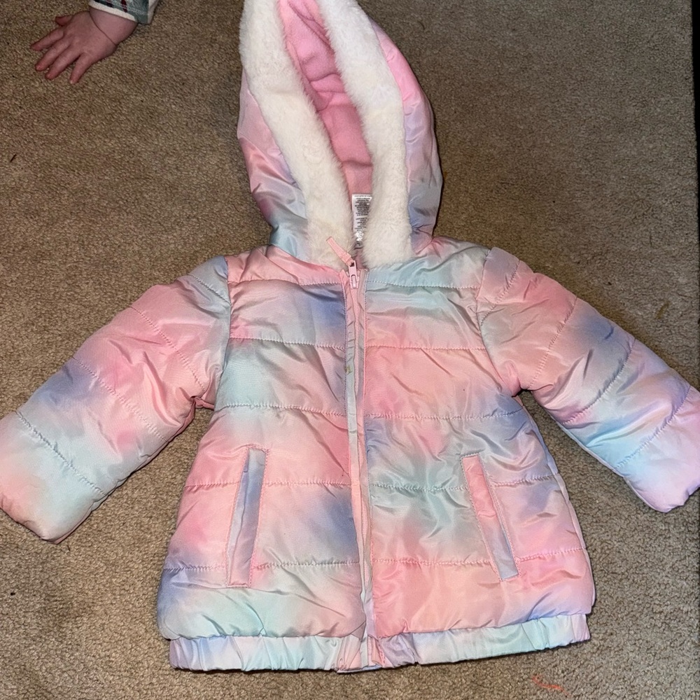 Little girl snow jacket